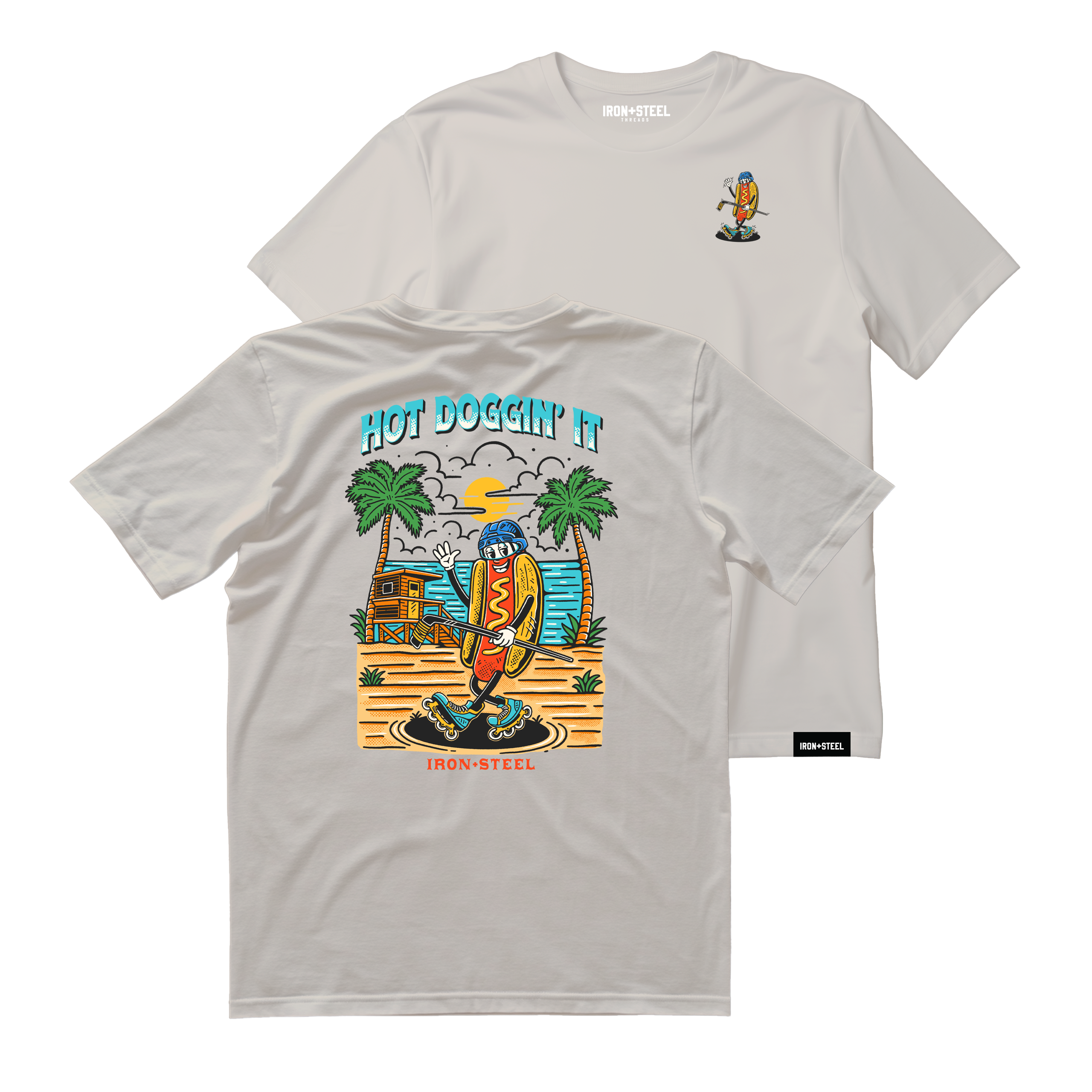Hot Doggin' It Hockey Tee