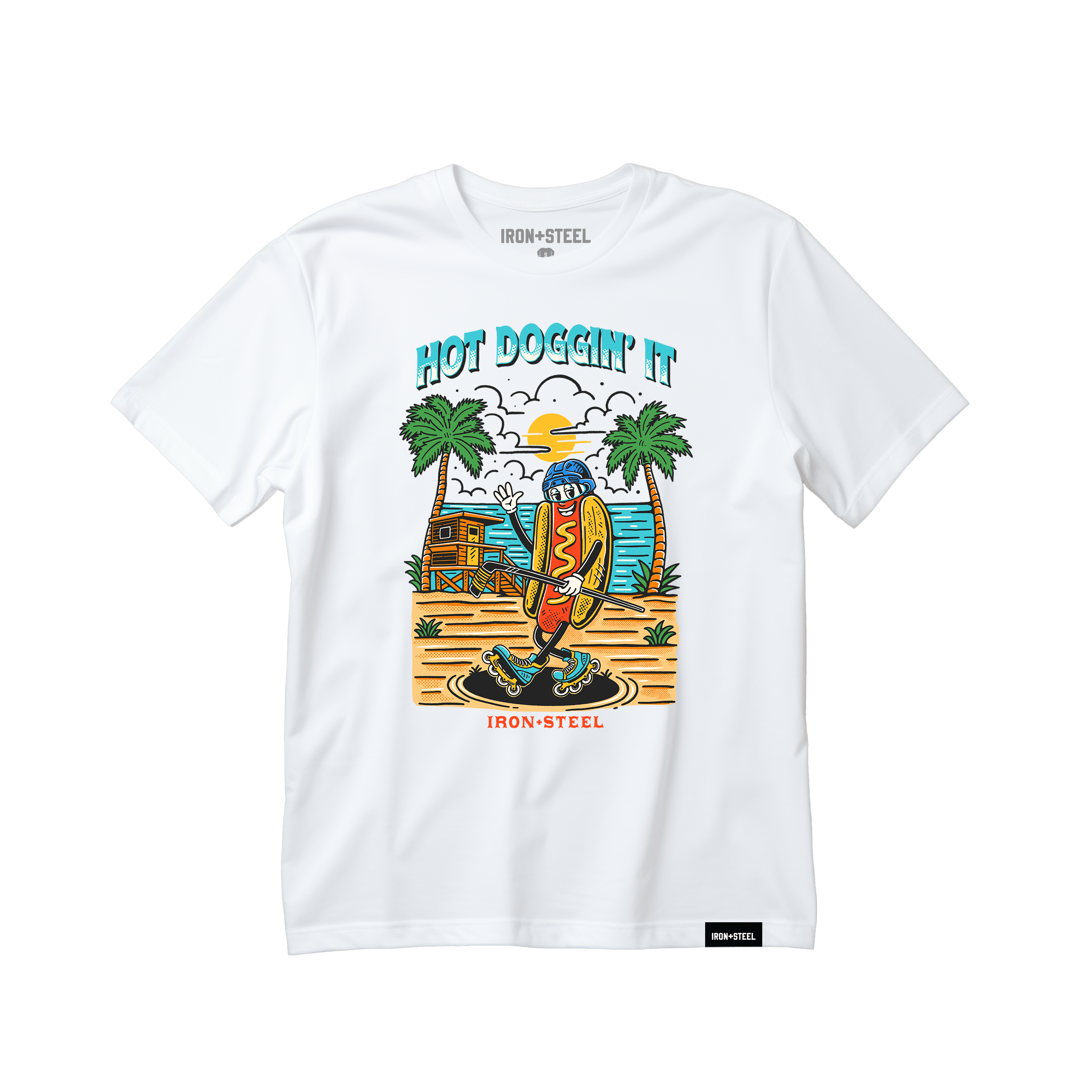 Hot Doggin' It Hockey Tee