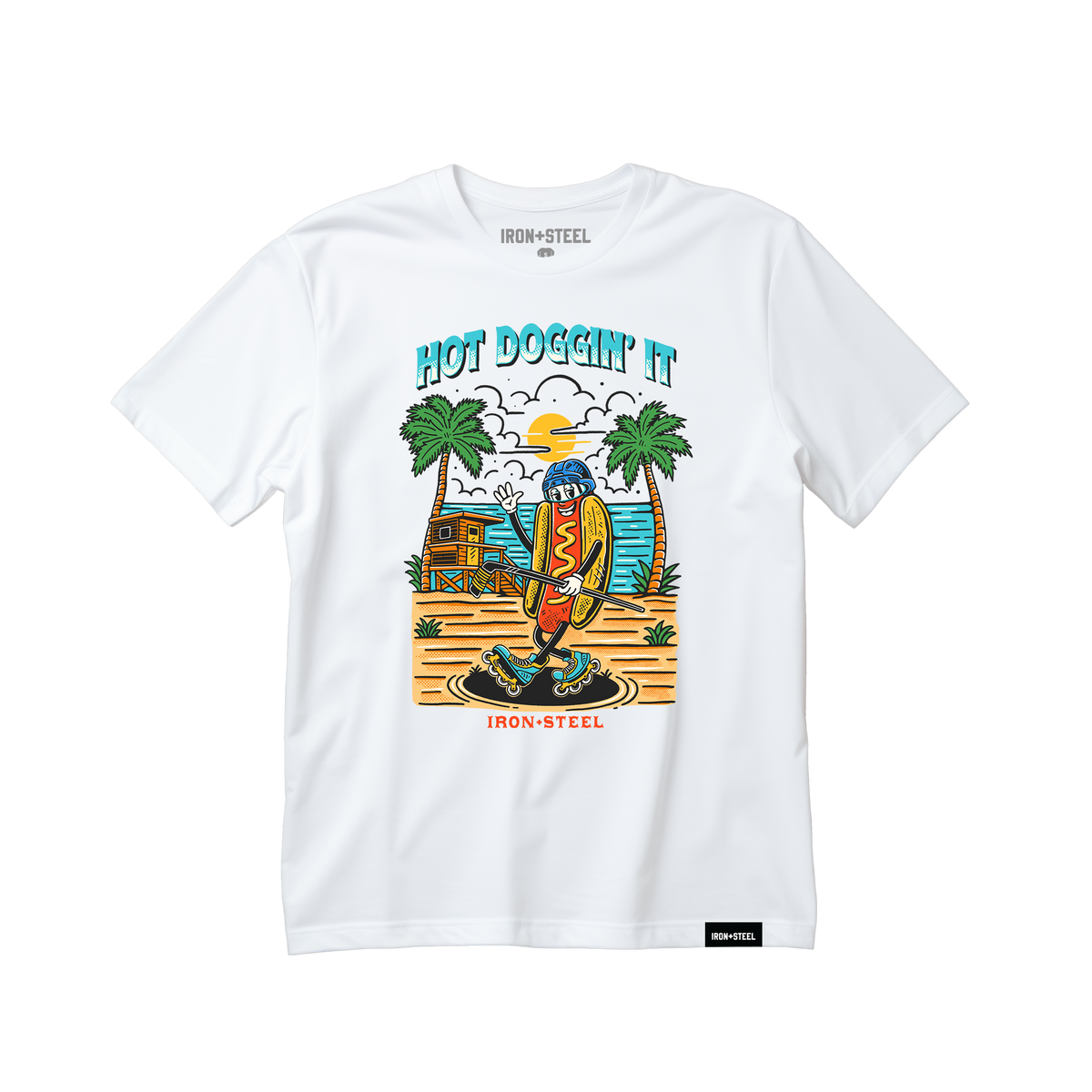 Hot Doggin' It Hockey Tee