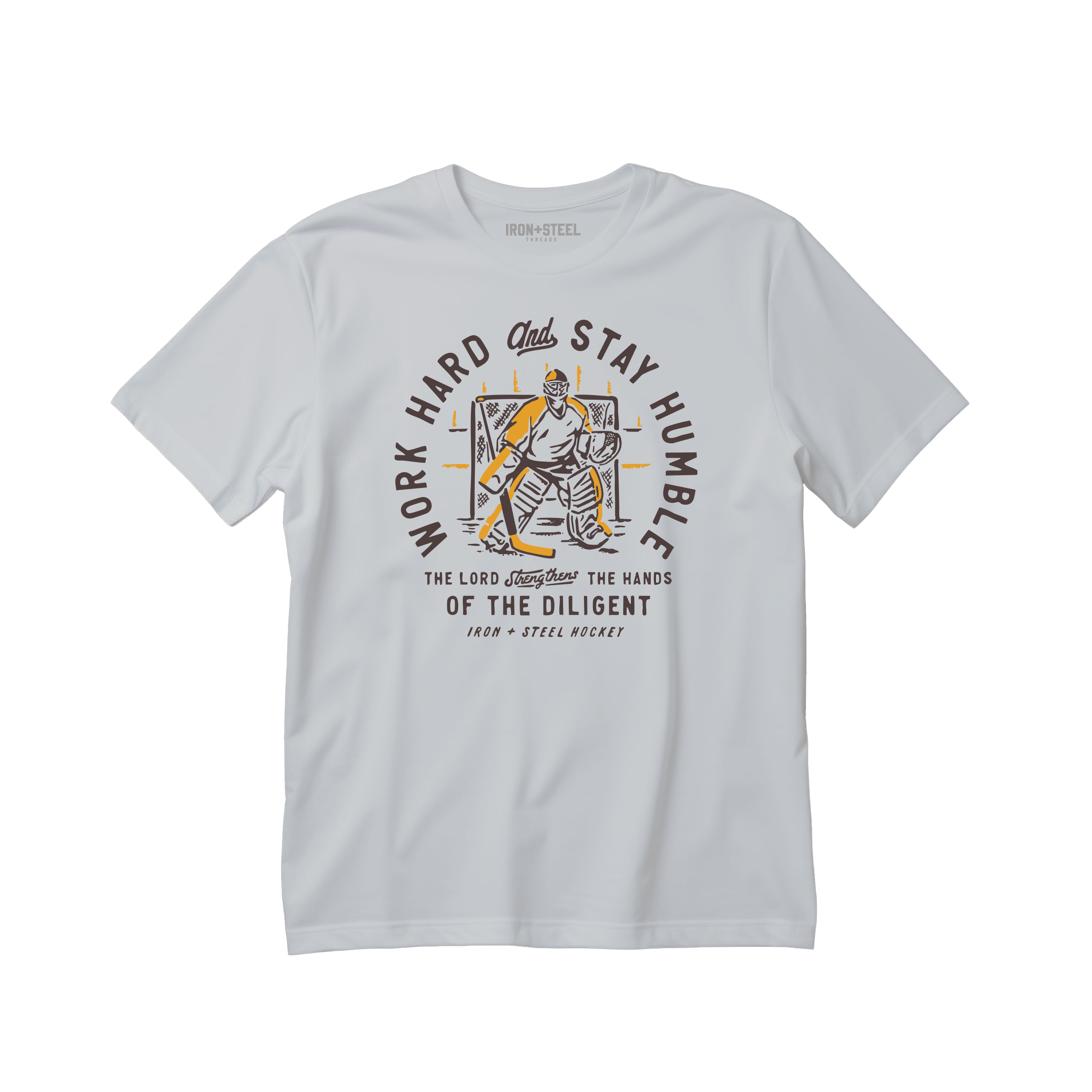 Stay Humble Hockey Goalie Tee