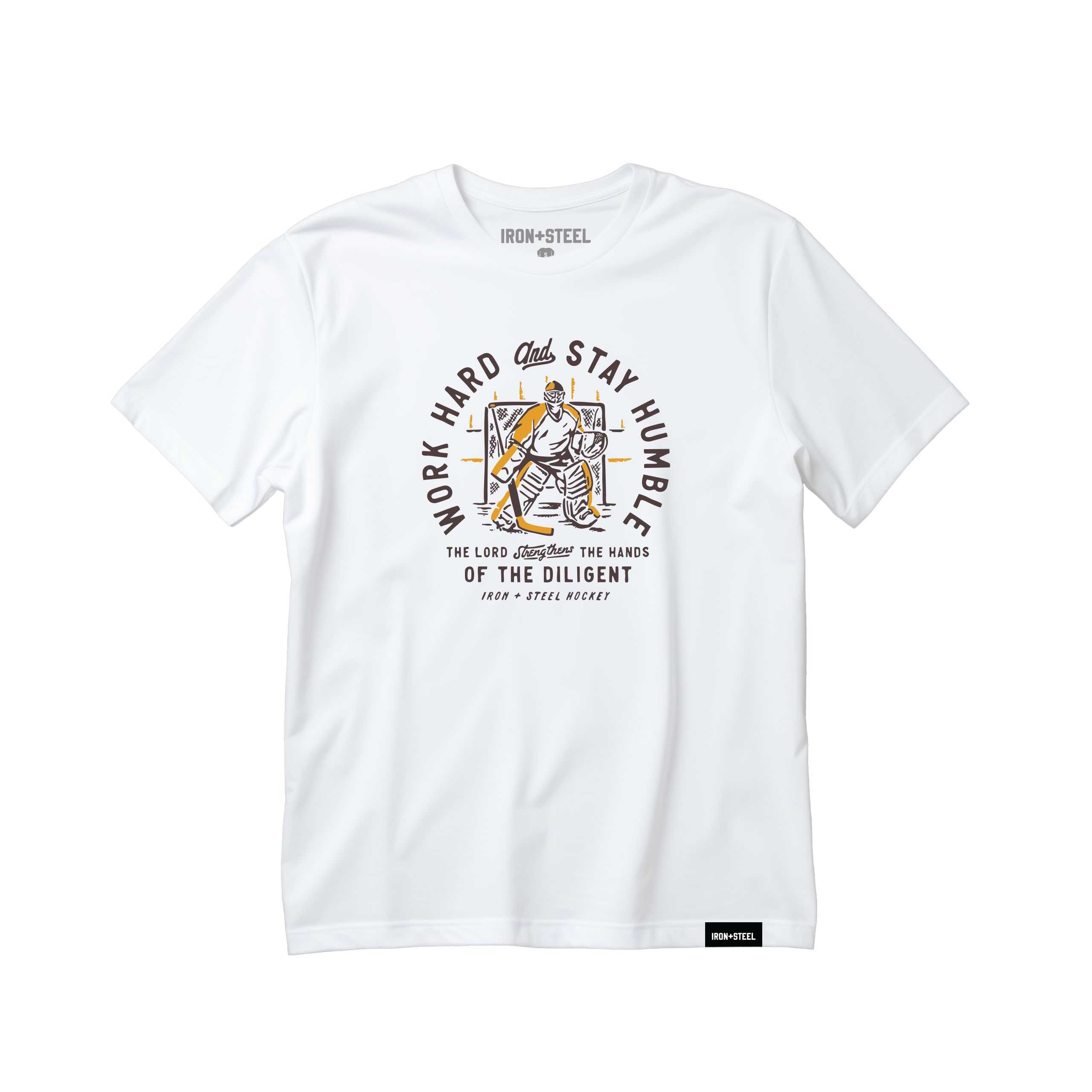 Stay Humble Hockey Goalie Tee