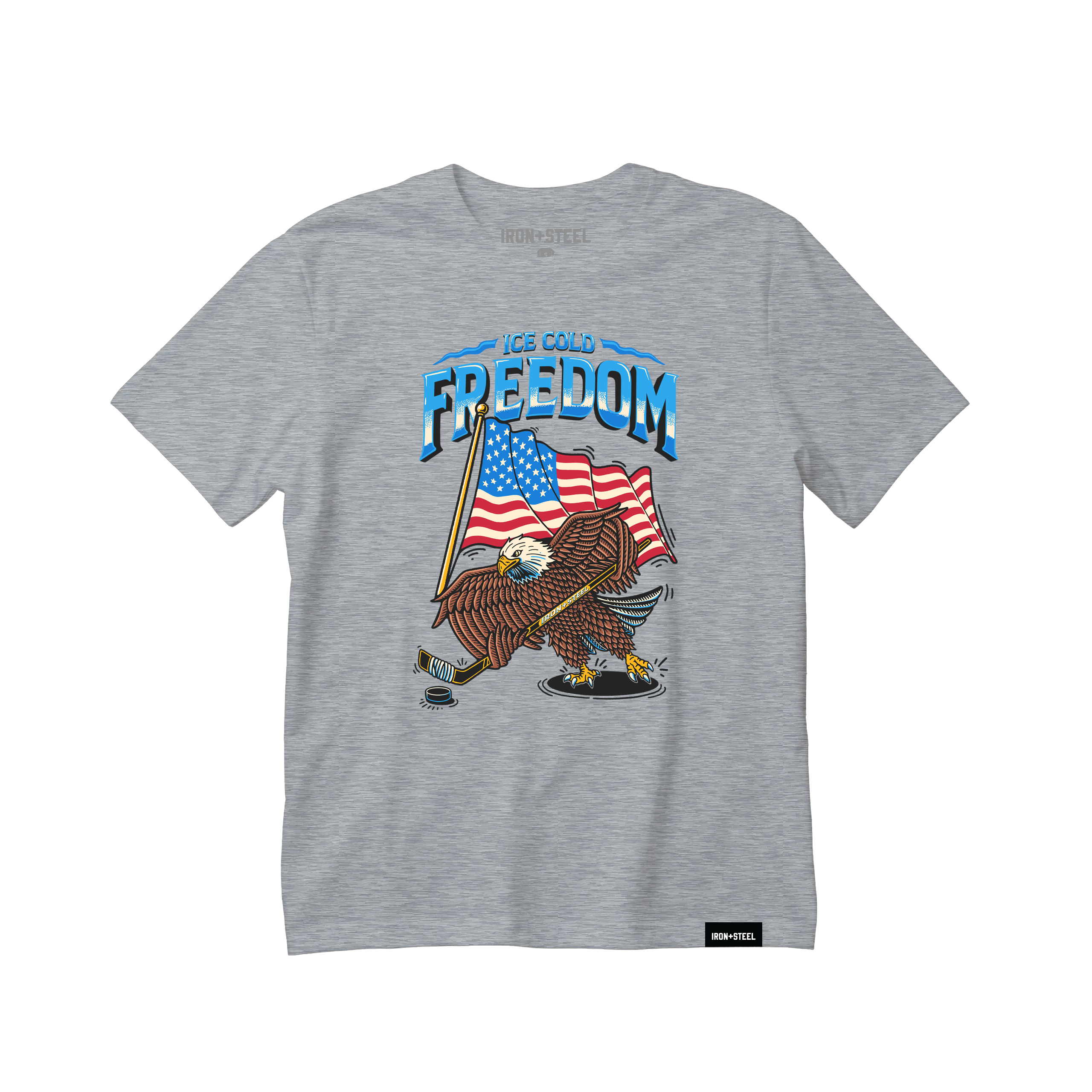 Ice Cold Freedom Hockey Tee