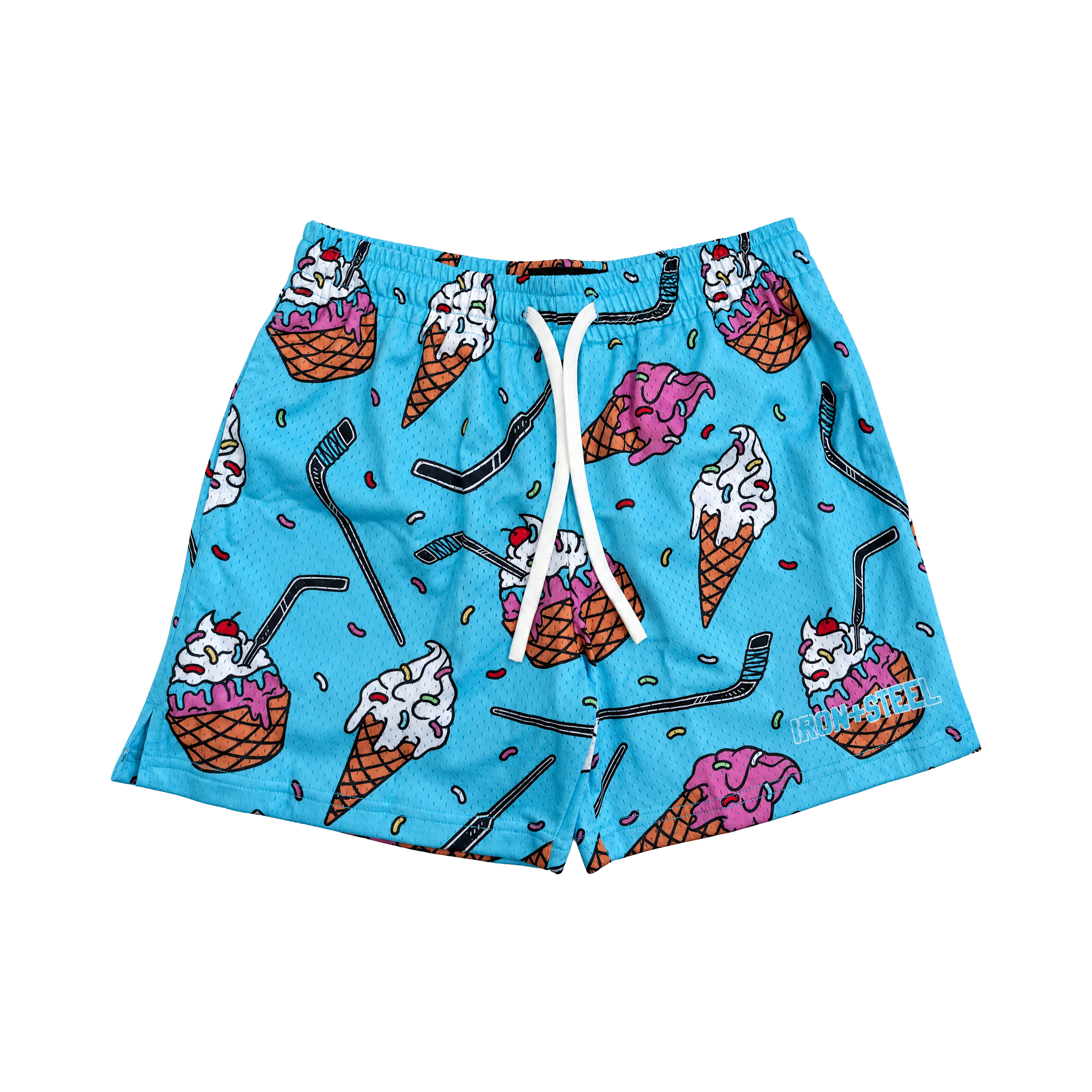 Ice Cream Hockey Mesh Shorts