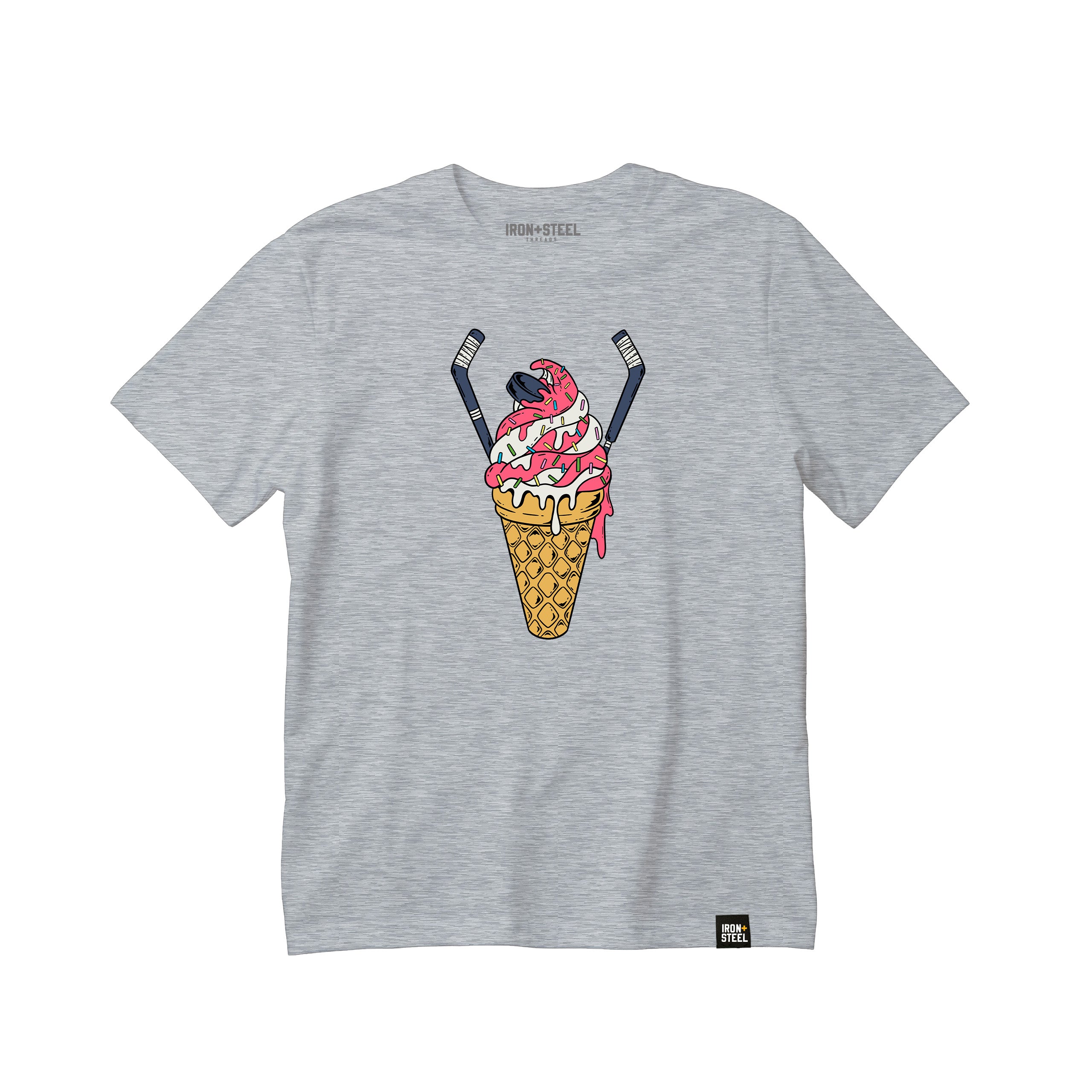 Ice Cream Hockey Tee