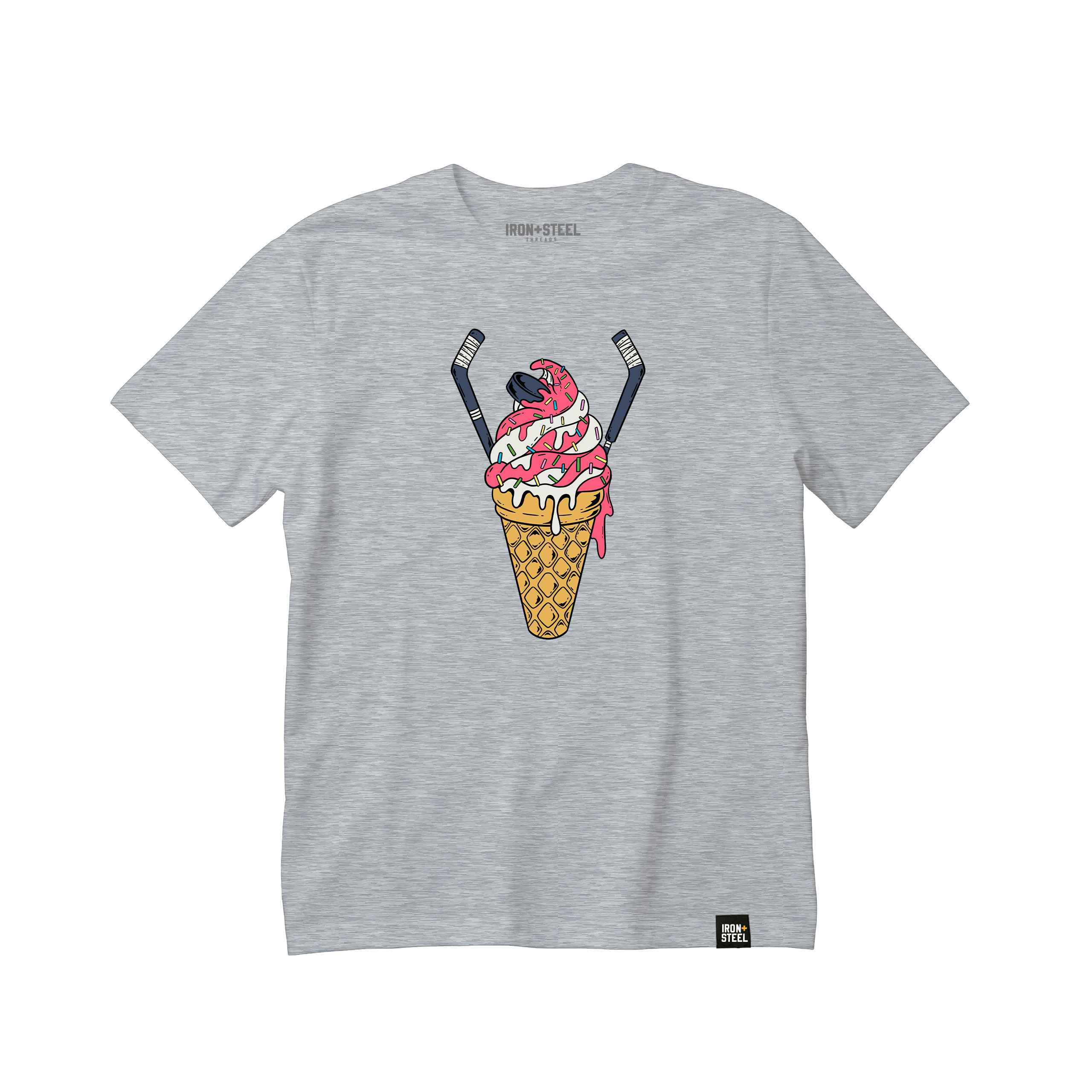 Ice Cream Hockey Tee