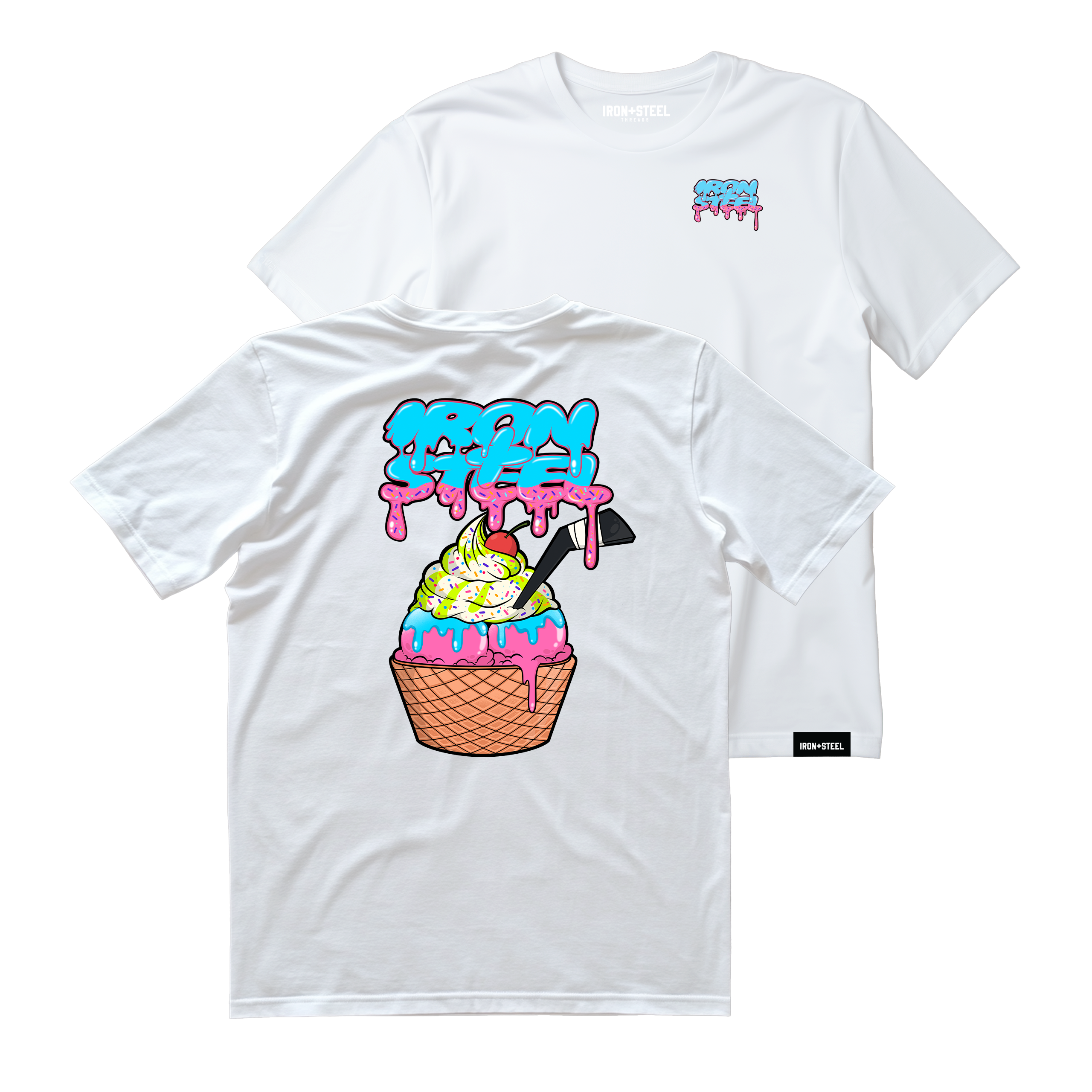 Ice Cream Sunday Hockey Tee