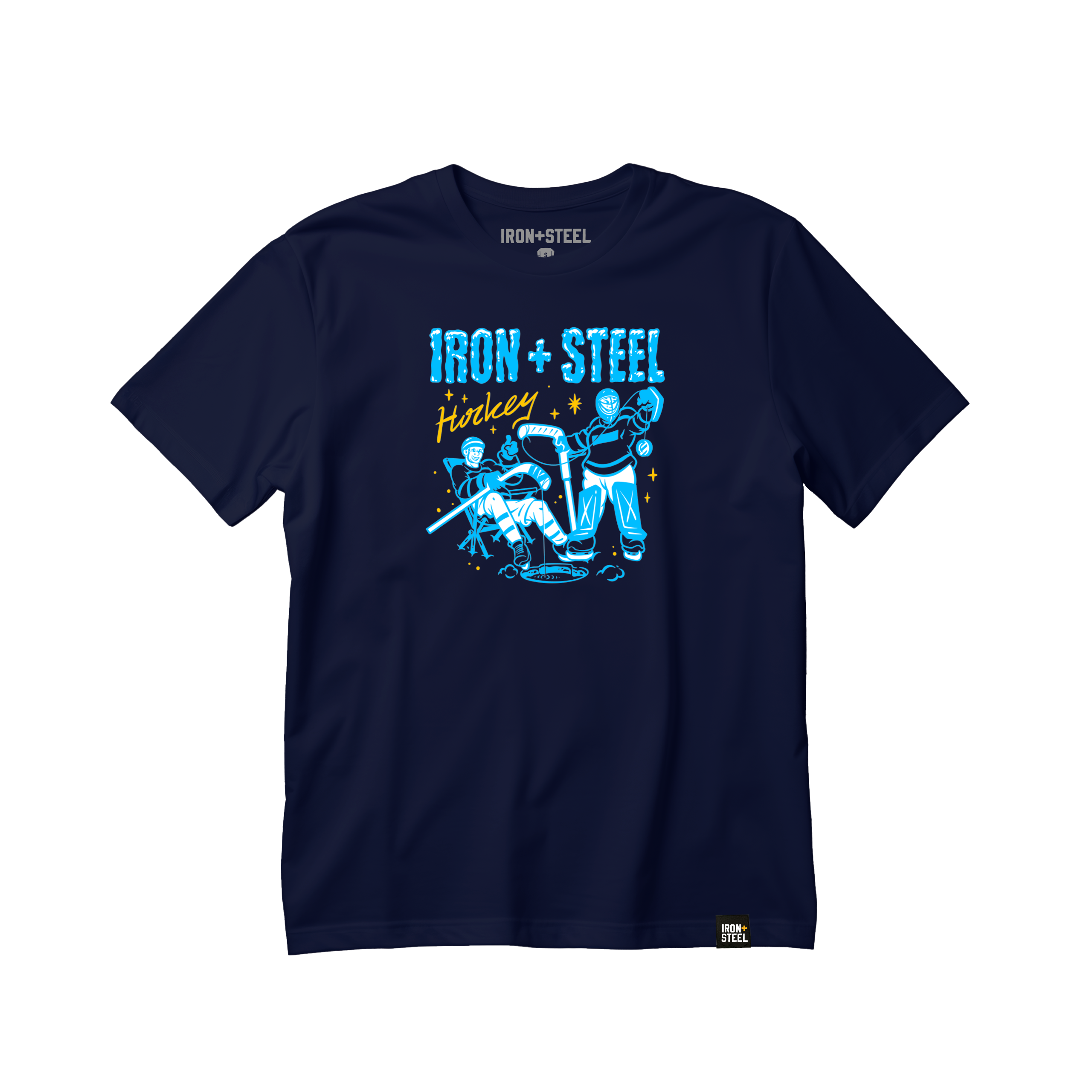 Ice Fishing Hockey Tee