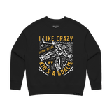 I Like Crazy Goalie Parent Women's Crew