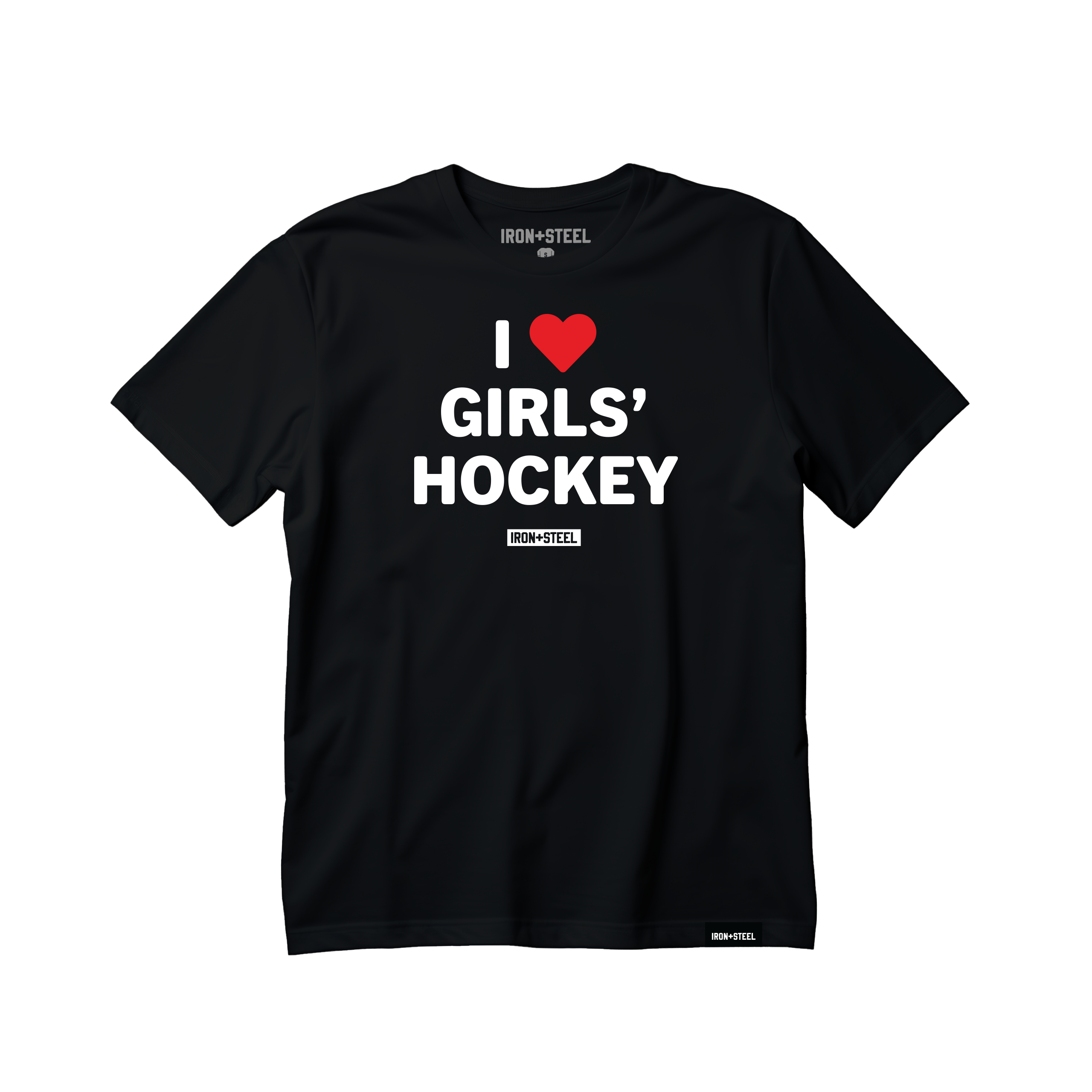 I Love Girls' Hockey Tee