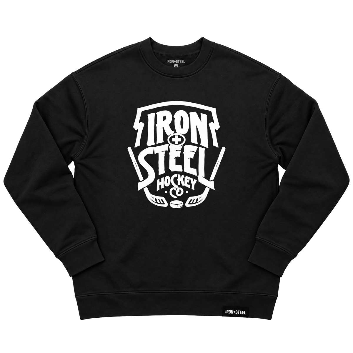 Iron+Steel Co Sticks Sweatshirt in black, front