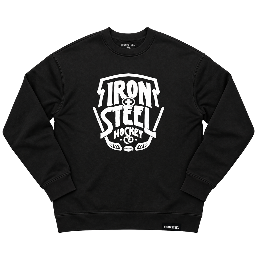 Iron+Steel Co Sticks Sweatshirt in black, front
