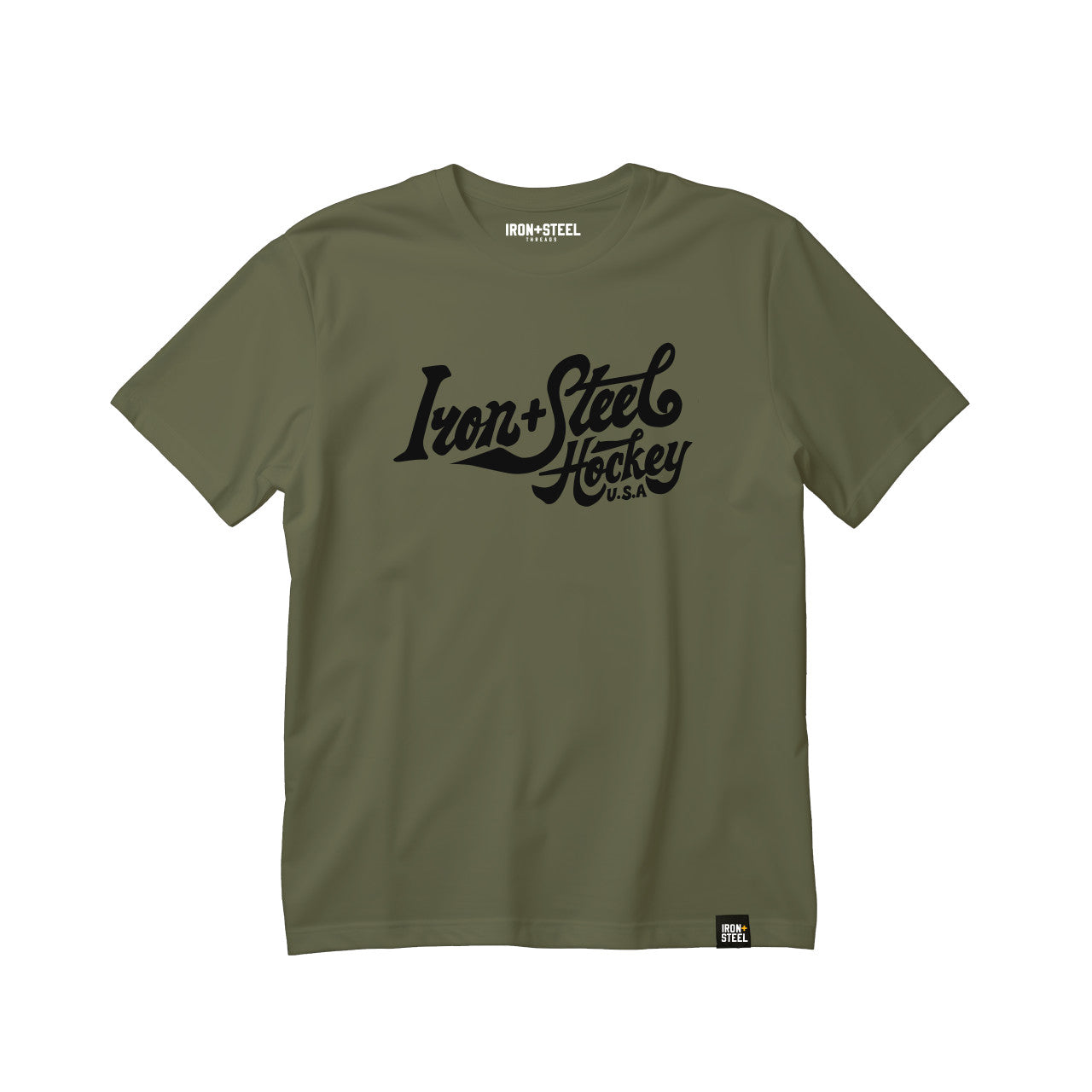Iron+Steel Hockey USA T-Shirt