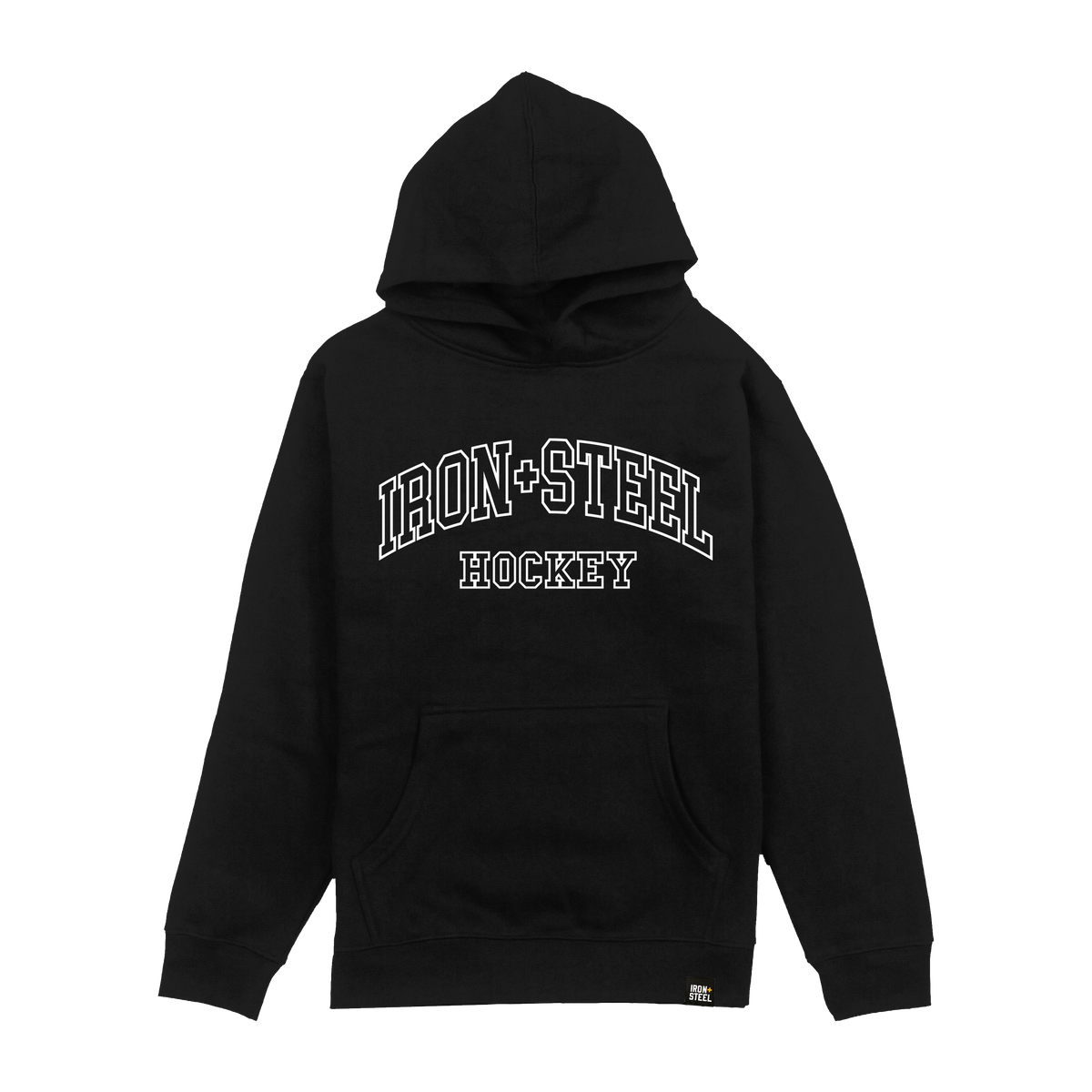 Iron+Steel Hockey Arc Youth Hoodie