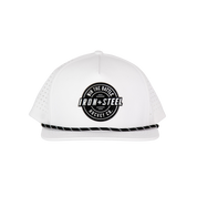 Win The Battle Snapback Hat - White