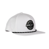 Win The Battle Snapback Hat - White