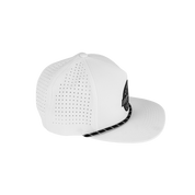 Win The Battle Snapback Hat - White
