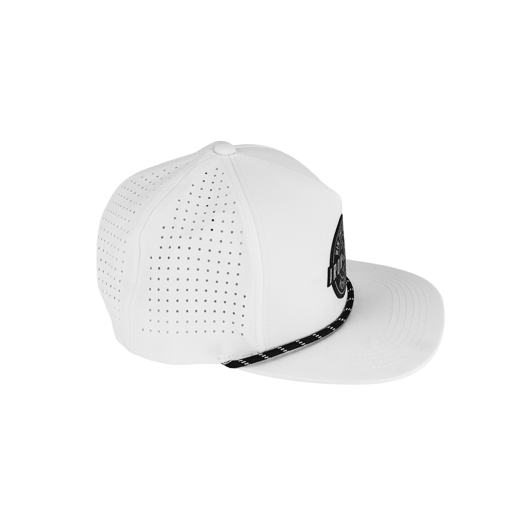Win The Battle Snapback Hat - White
