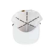 Win The Battle Snapback Hat - White