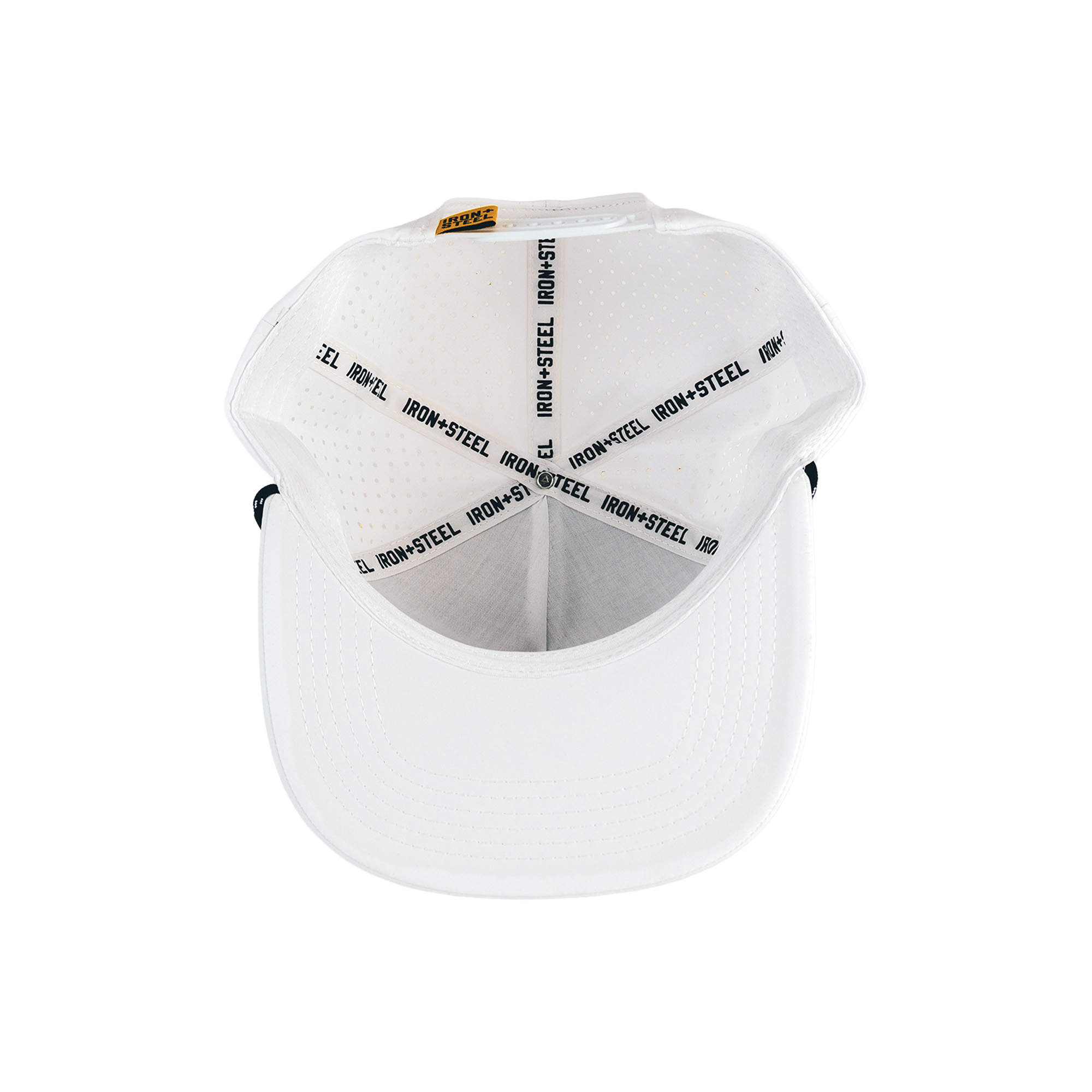 Win The Battle Snapback Hat - White
