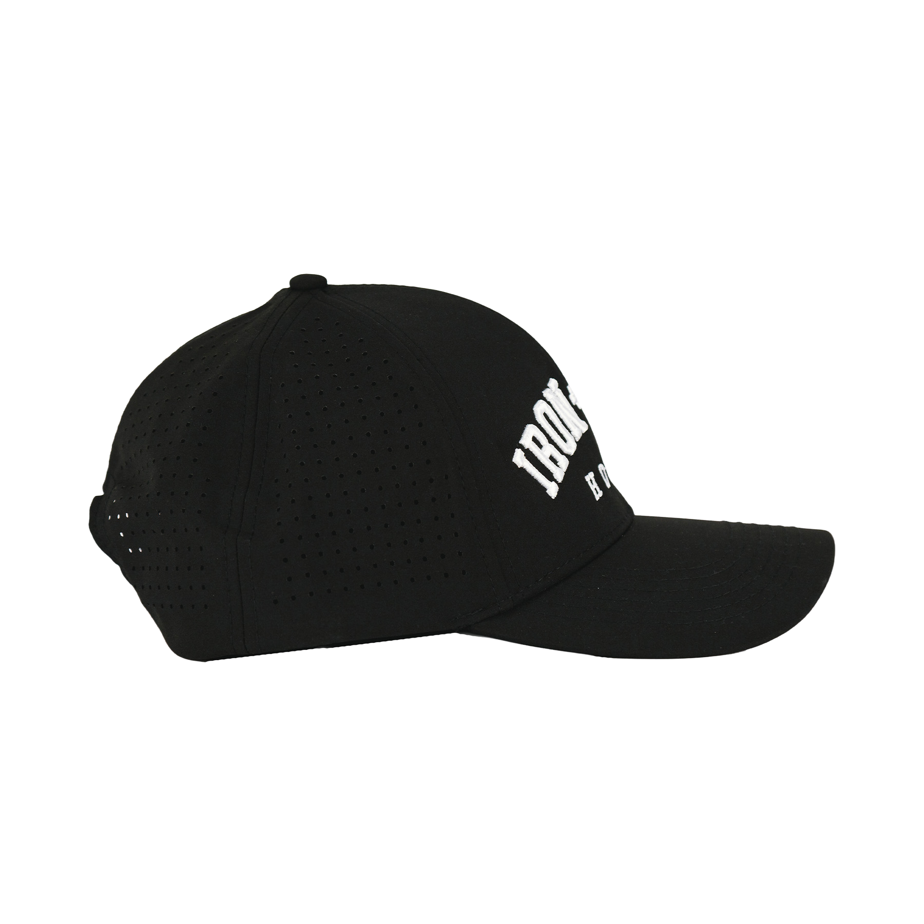 Iron+Steel Hockey Snapback Hat - Black