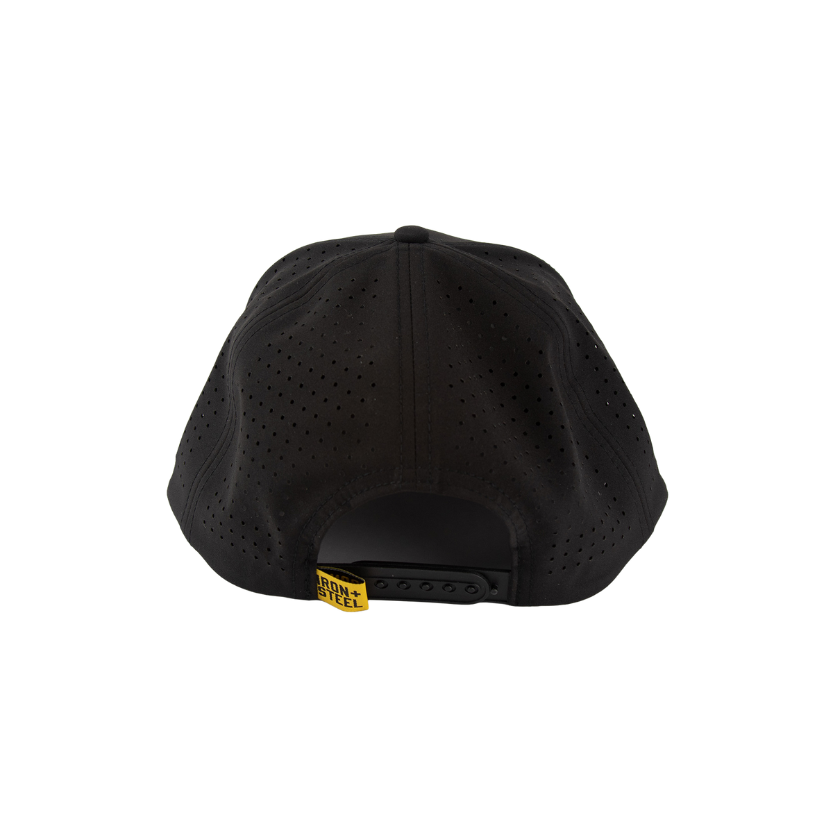 Iron+Steel Hockey Snapback Hat - Black