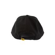 Iron+Steel Plate Snapback Hat - Black