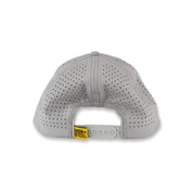 Iron+Steel Plate Snapback Hat - Grey