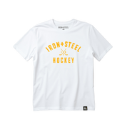 Iron & Steel Hockey Sticks T-Shirt