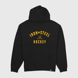 Iron+Steel Hockey Sticks Midweight Hoodie