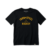 Iron + Steel Hockey Sticks T-Shirt
