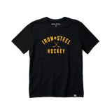 Iron + Steel Hockey Sticks T-Shirt