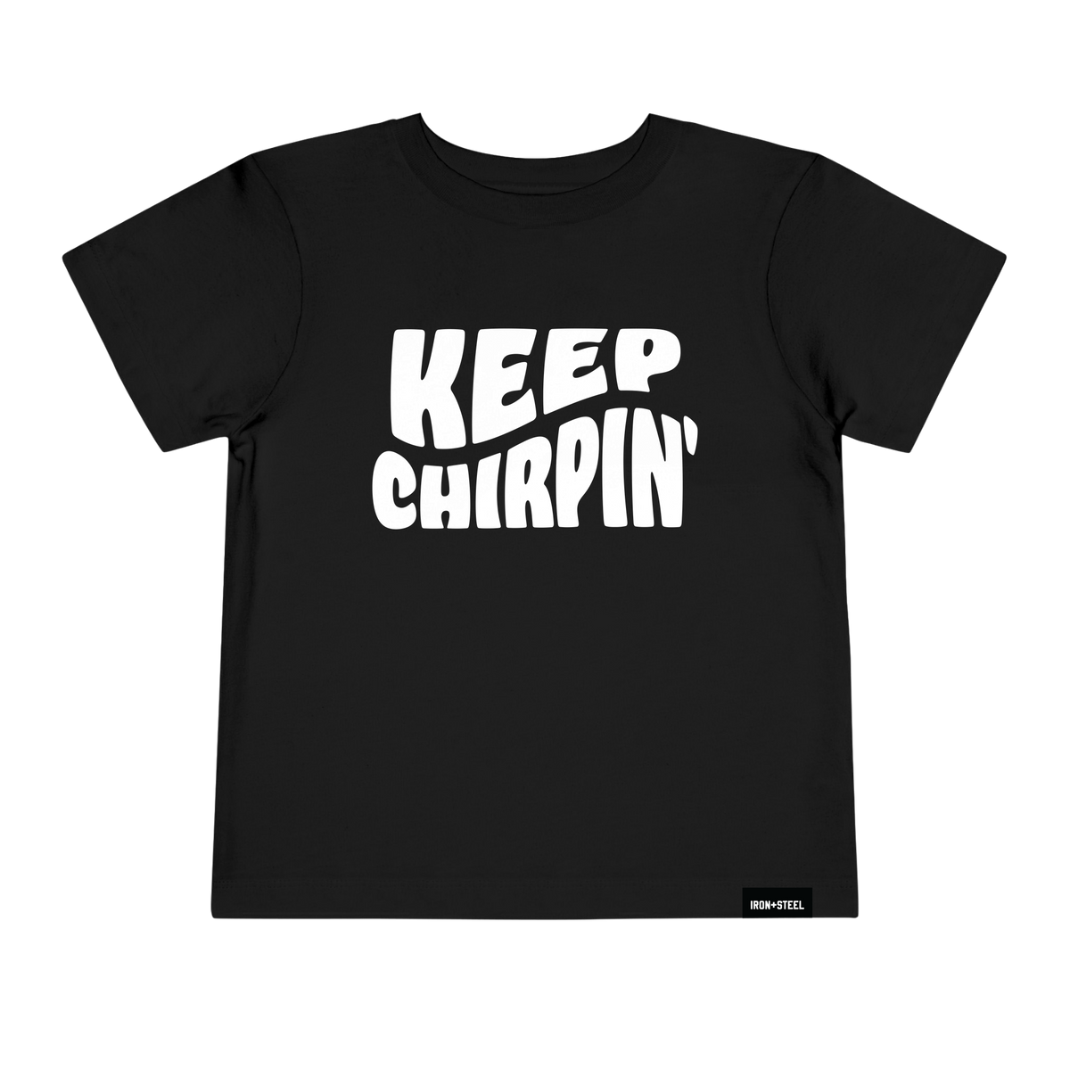 Keep Chirpin' Hockey Toddler Tee