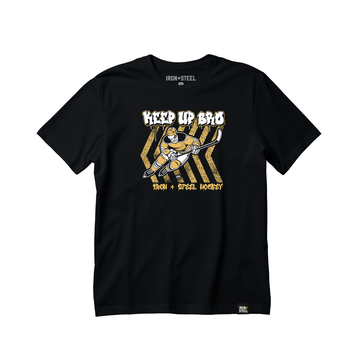 Keep Up Bro Hockey Tee