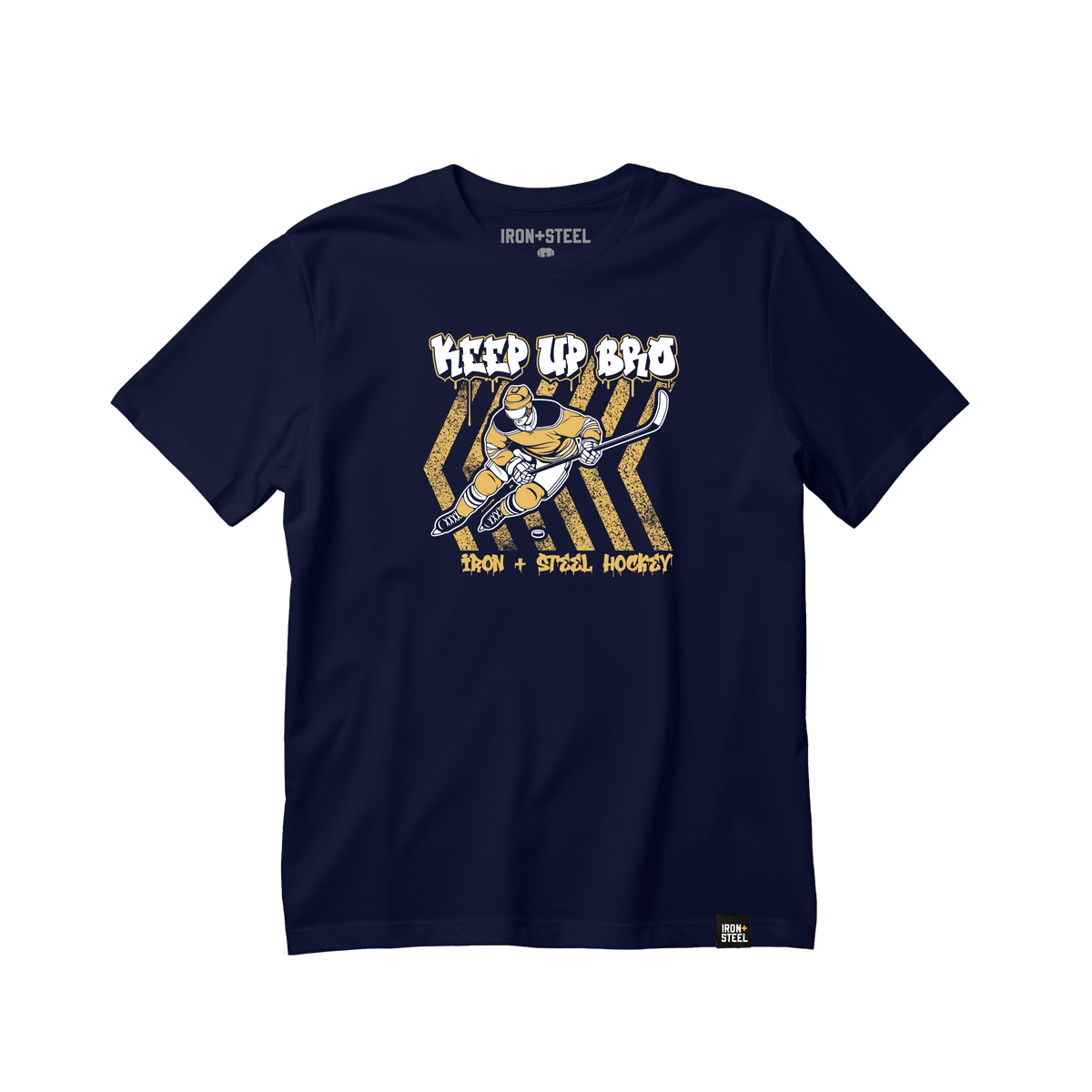 Keep Up Bro Hockey Tee