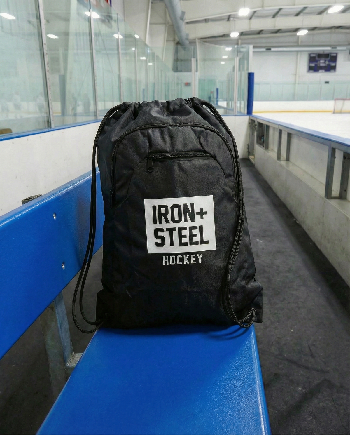 Iron+Steel Premium Drawstring Bag