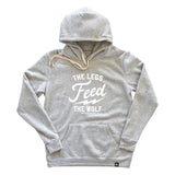 Legs Feed The Wolf Hockey Midweight Hoodie