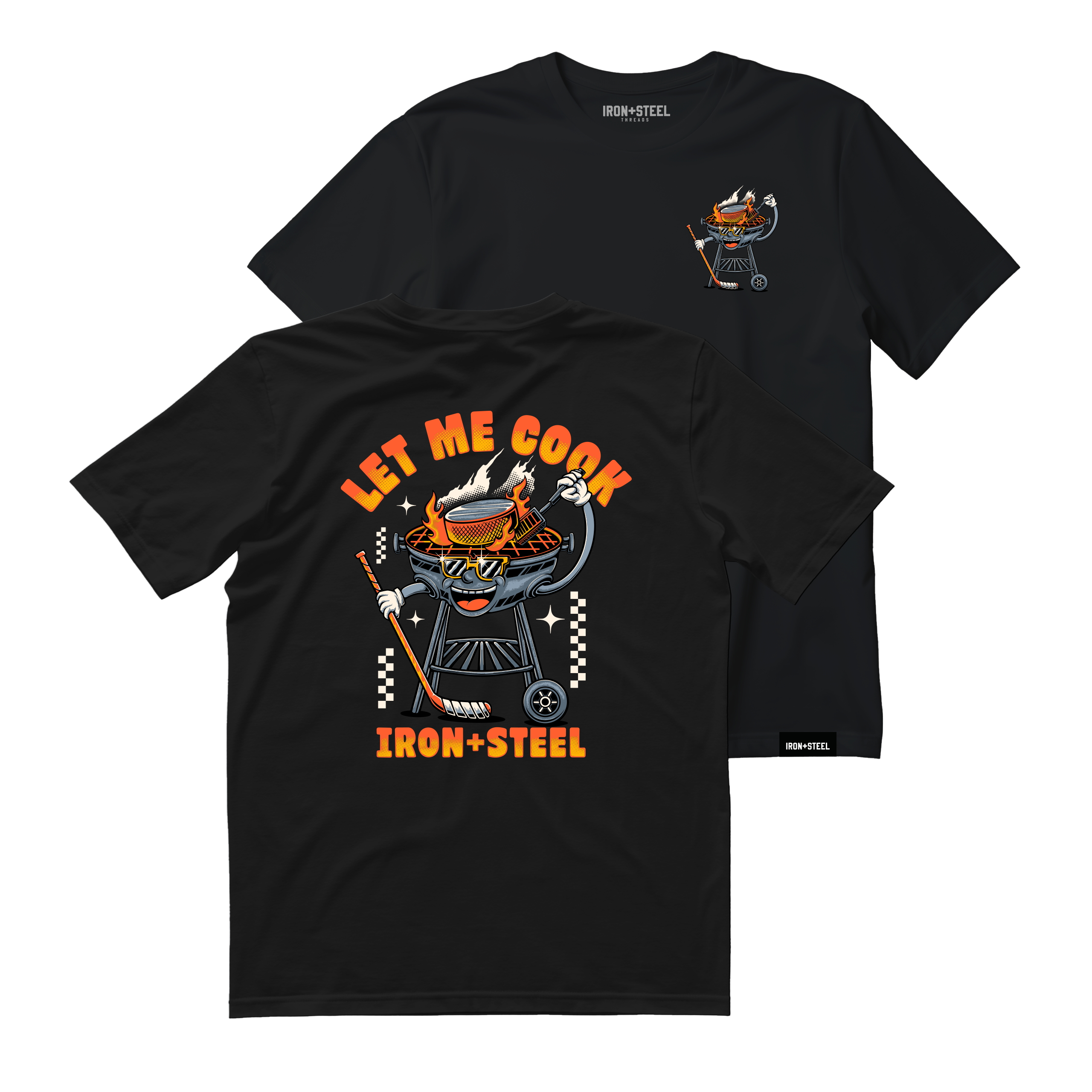 Let Me Cook Hockey Tee