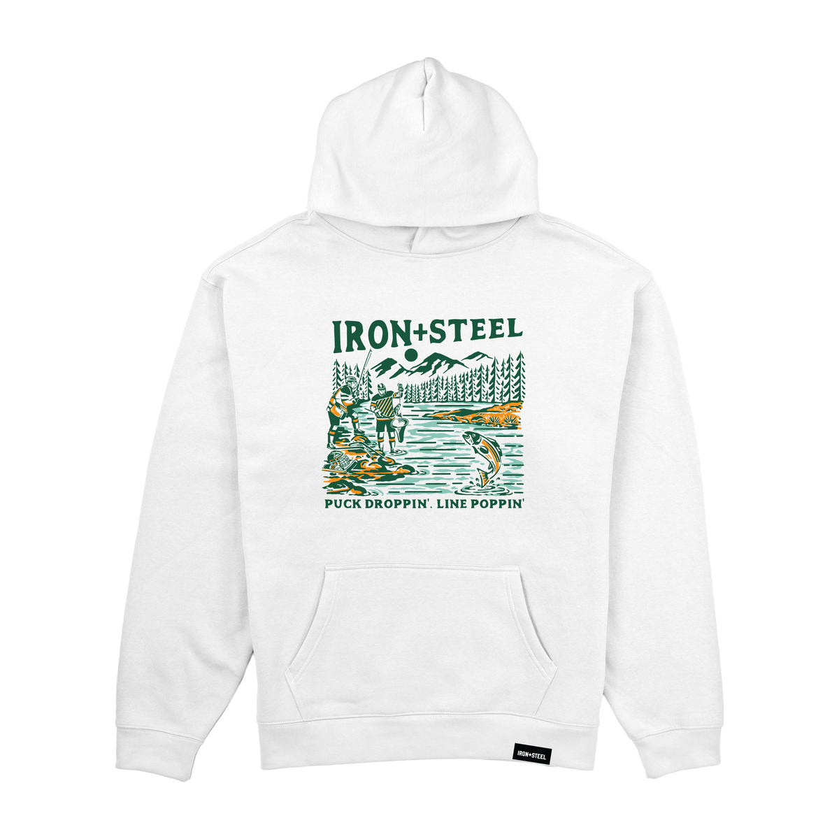 Line Poppin Hockey Midweight Hoodie