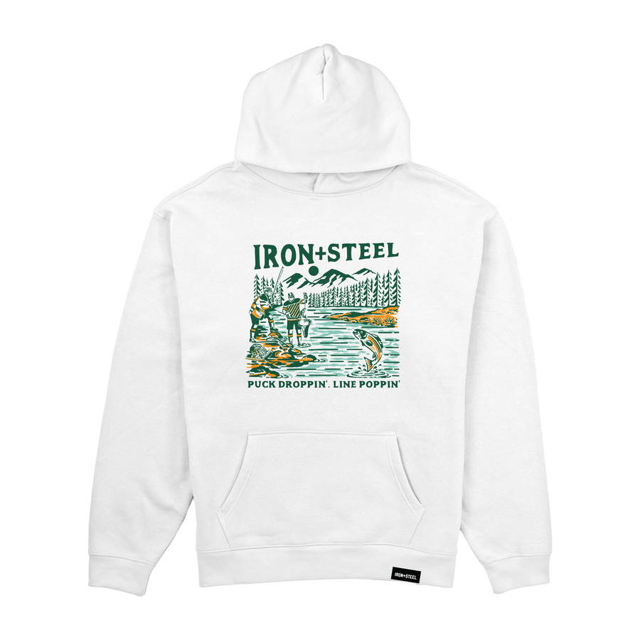 Line Poppin Hockey Midweight Hoodie