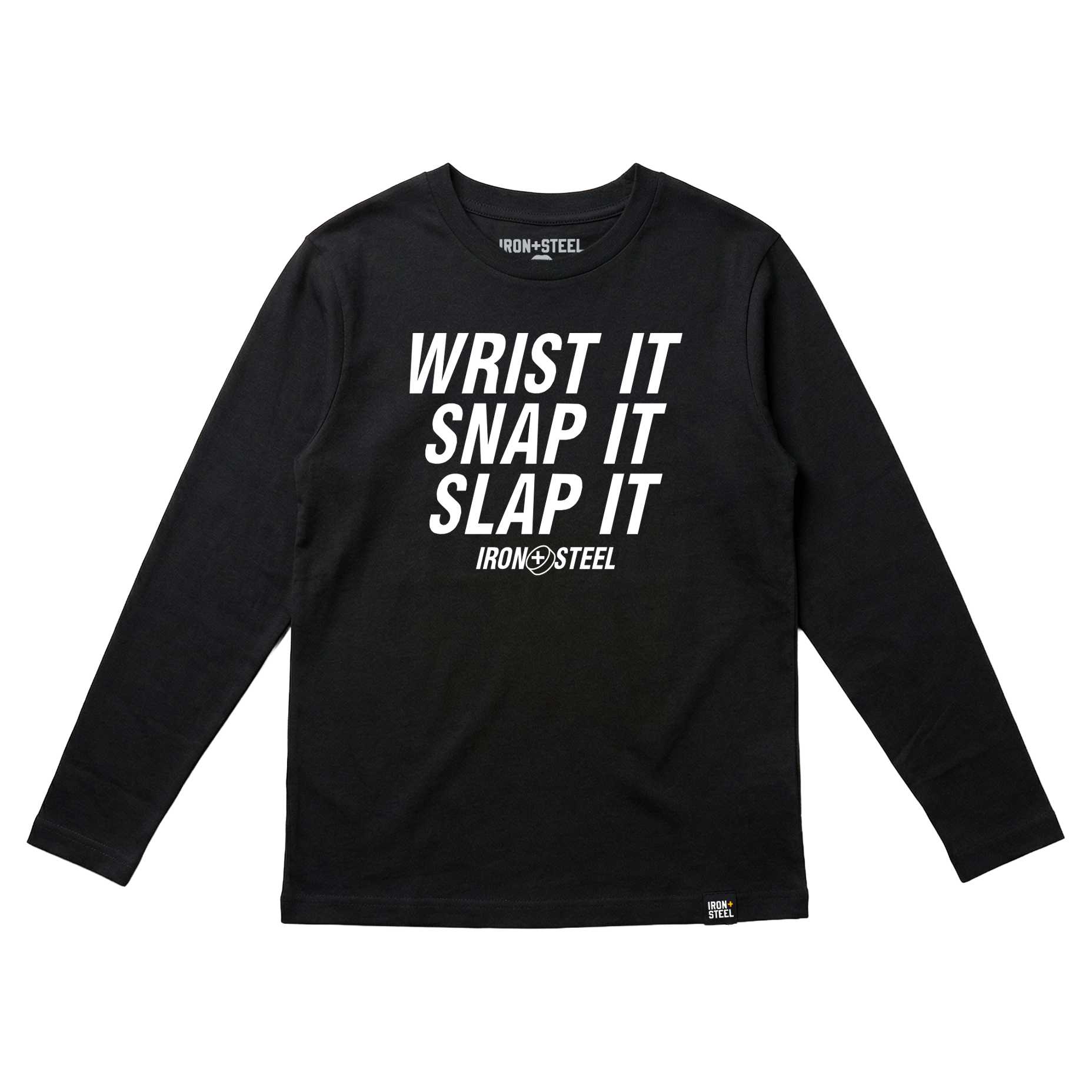 Snap It Long Sleeve Hockey Tee