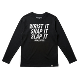Snap It Long Sleeve Hockey Tee