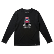 USA Puck Long Sleeve Hockey Tee