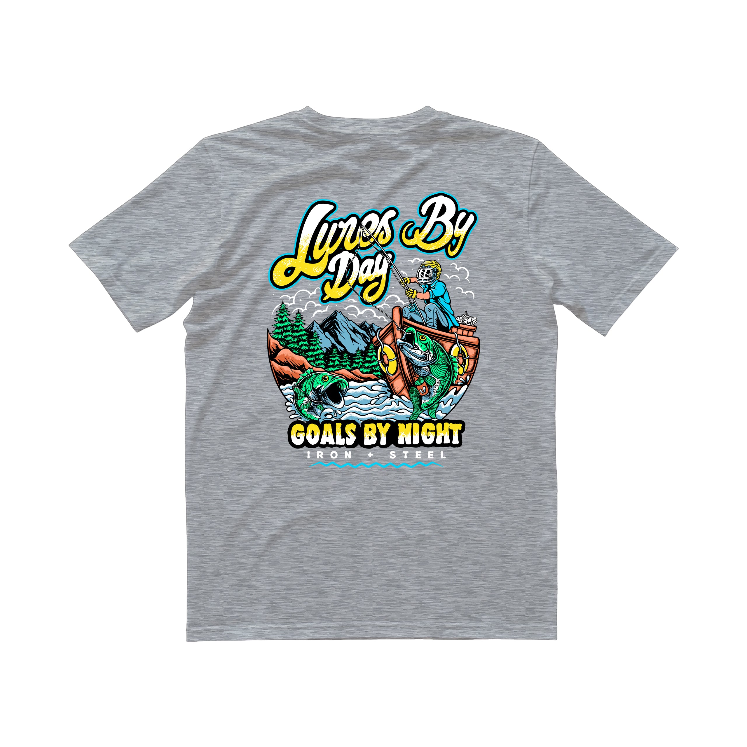 Lures By Day Hockey Tee