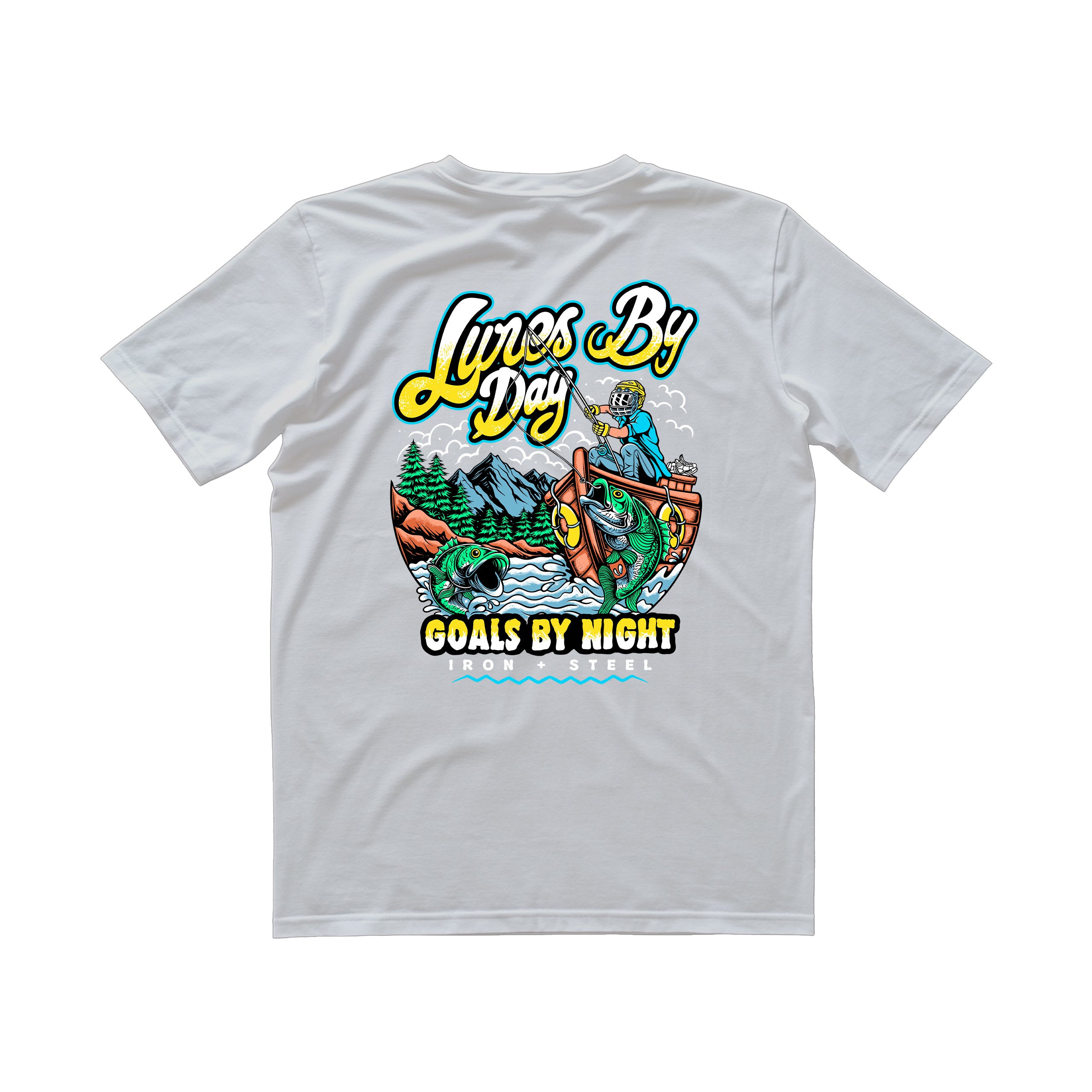 Lures By Day Hockey Tee