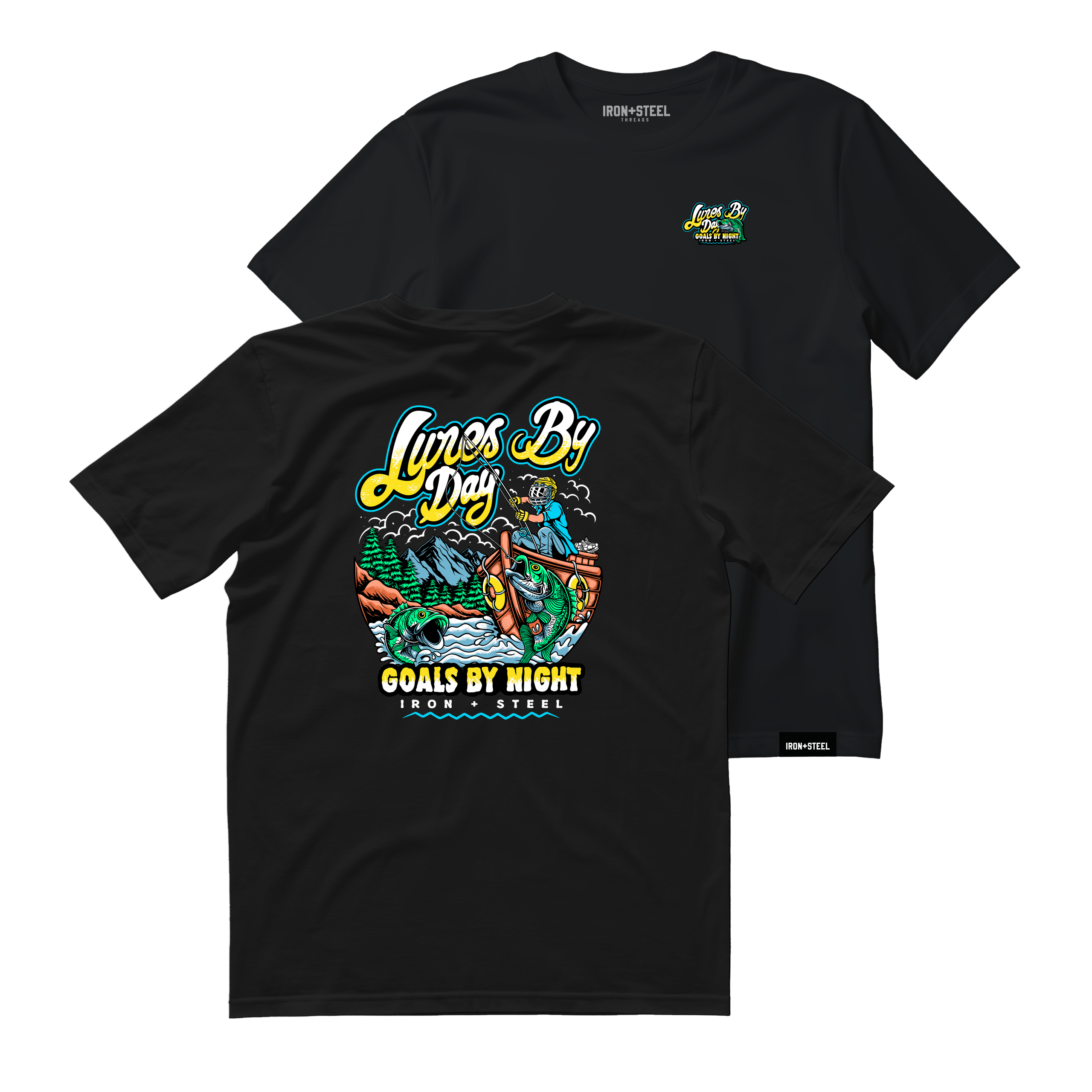 Lures By Day Hockey Tee