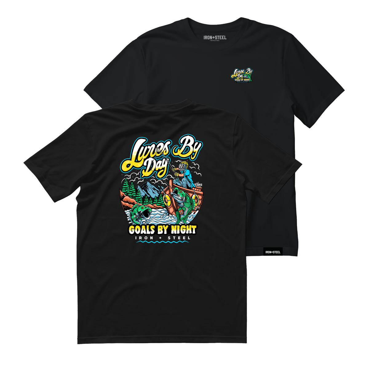 Lures By Day Hockey Tee