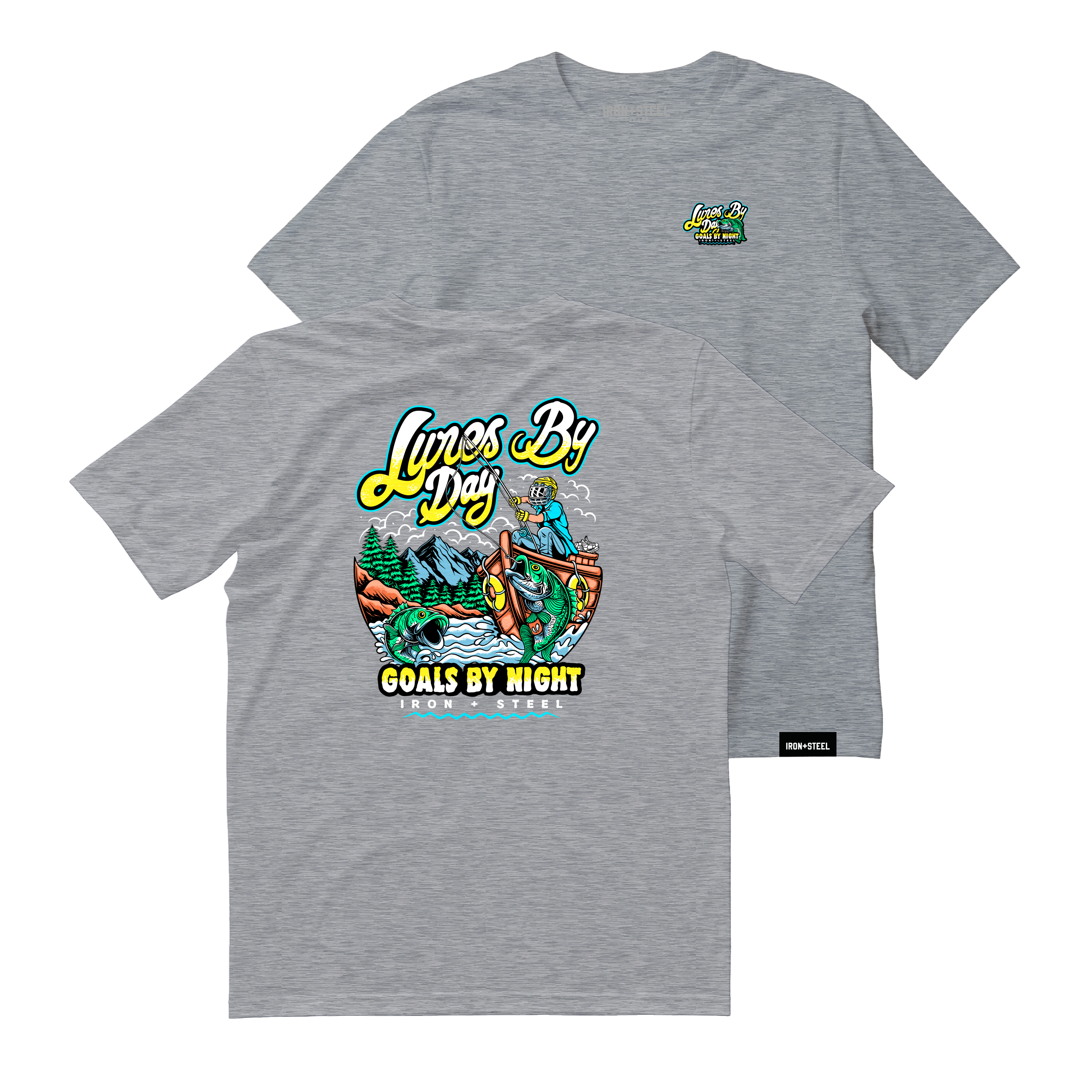 Lures By Day Hockey Tee