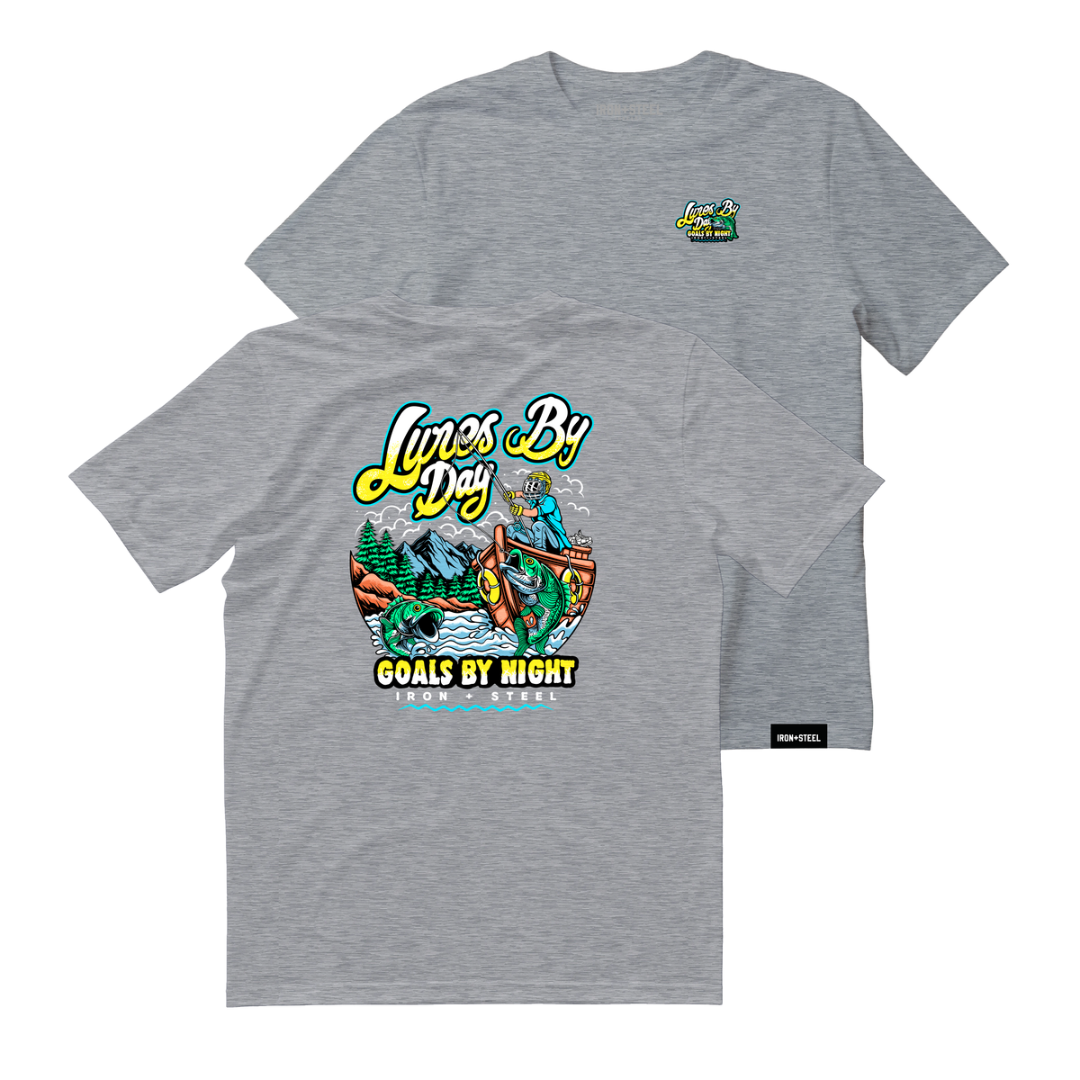 Lures By Day Hockey Tee