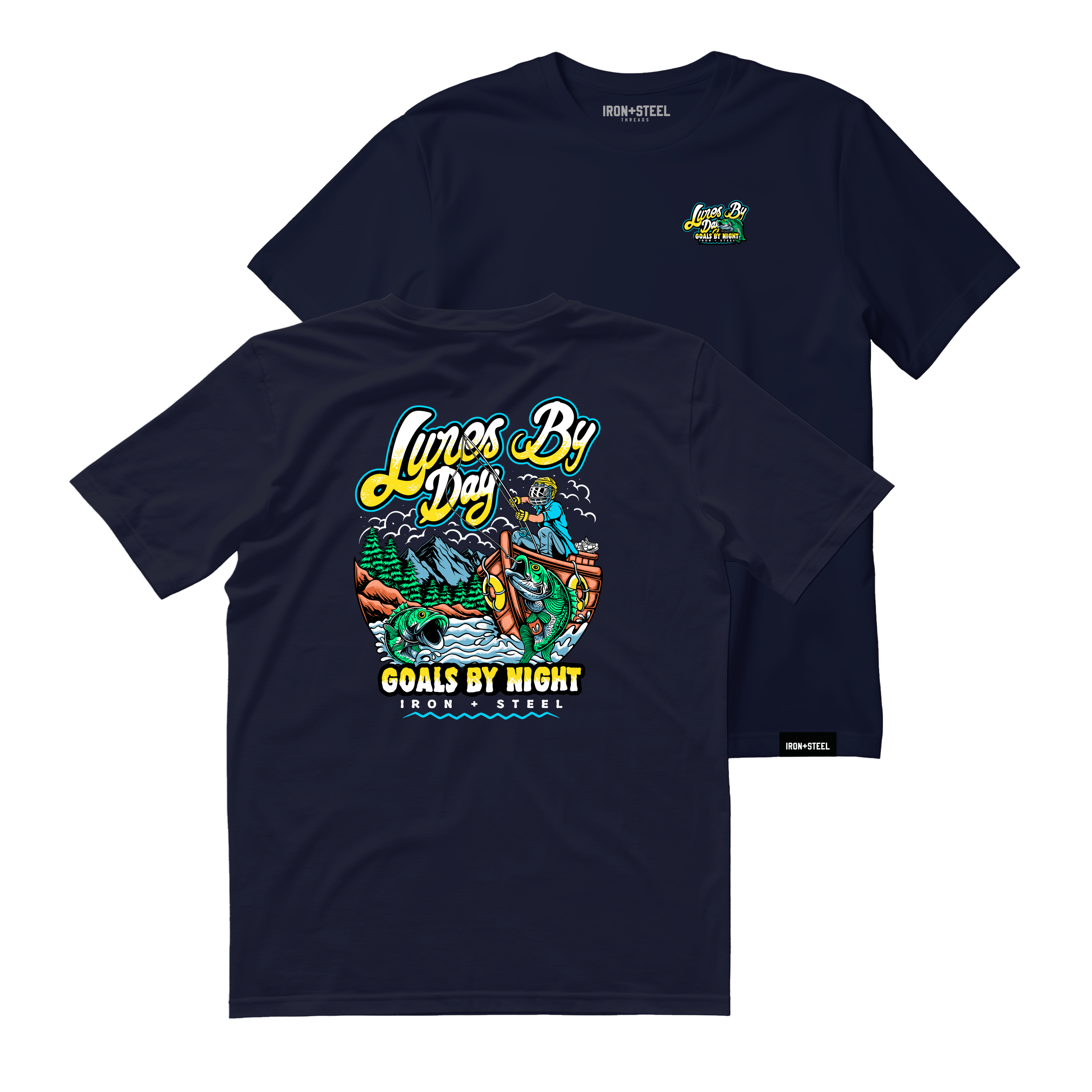 Lures By Day Hockey Tee