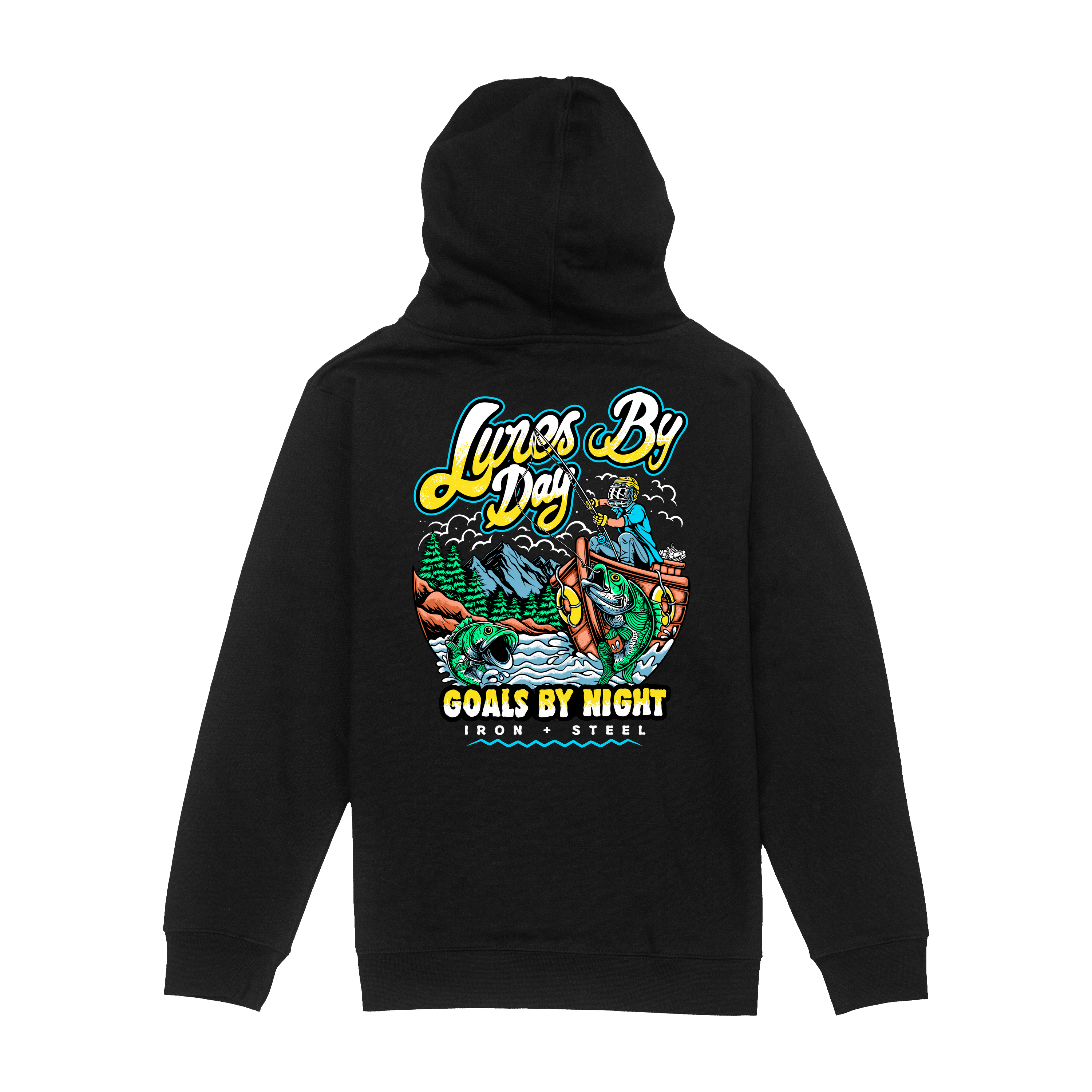 Lures By Day Hockey Youth Hoodie